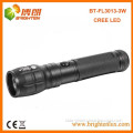 Factory Bulk Sale 3modes Multi-functional 3aaa cell Powered High Power Style Cree Q3/Q5 Aluminum Dimmable led Torch Flashlight